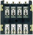 Коннектор Micro SIM Fly FS504